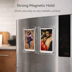 Acrylic Fridge magnets with photo replaceable option
