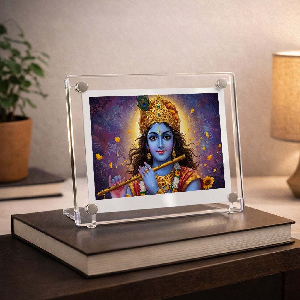 Acrylic Fridge magnets with photo replaceable option
