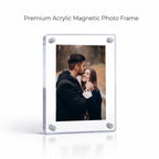 Acrylic Fridge magnets with photo replaceable option